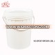 Huiduobao product white 7 gallon cheap bucket plastic pail